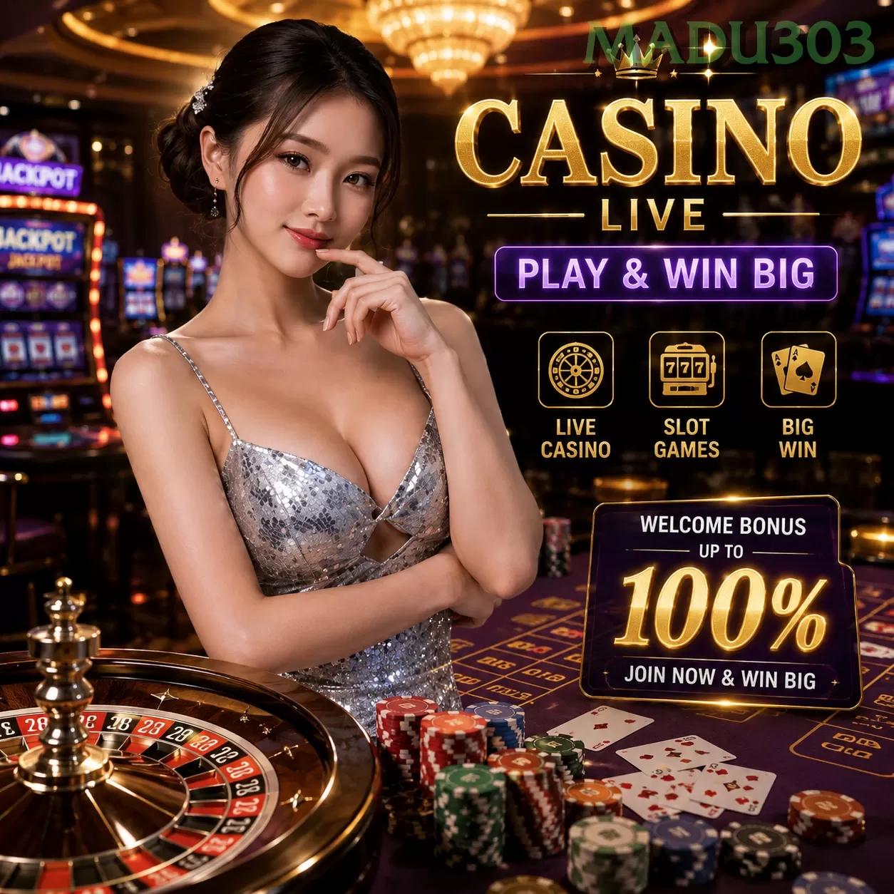 Ikon aplikasi madu303 resmi